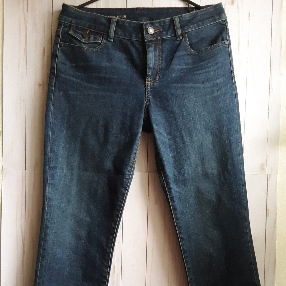 Talbots Signature Crop Jean's